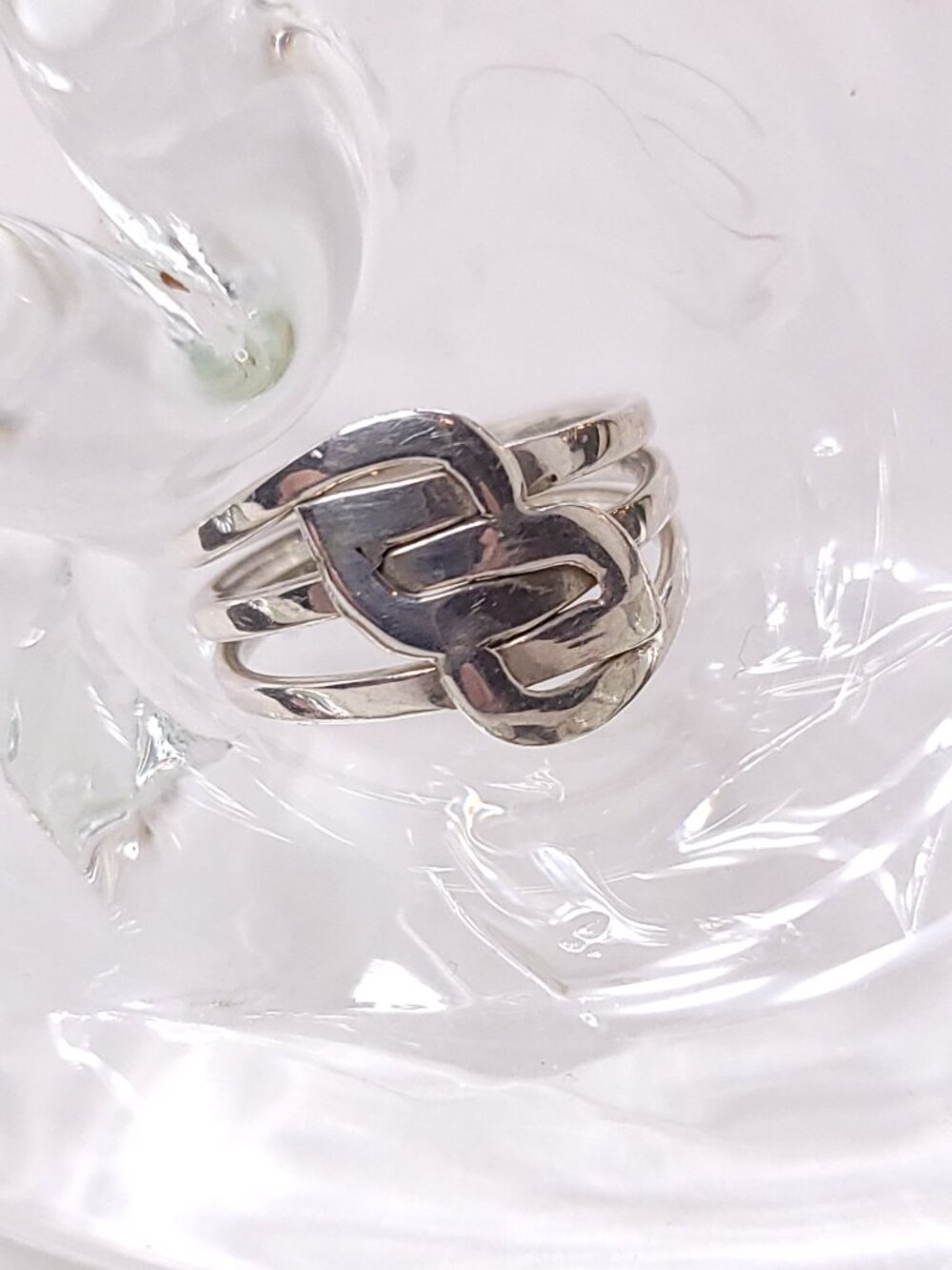 Silver Puzzle Ring